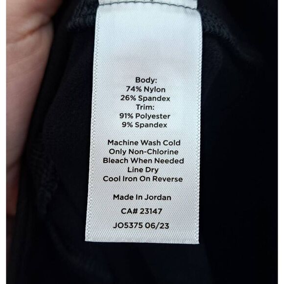 T by Talbots Women's Hybrid Fleeceback Jogger size Small Black - Picture 8 of 8